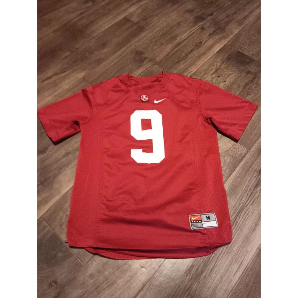 Alabama Crimson Tide Nike #9 Youth Medium Jersey